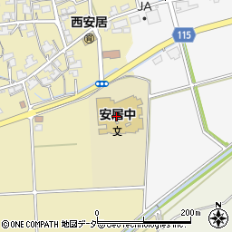 福井市立安居中学校周辺の地図