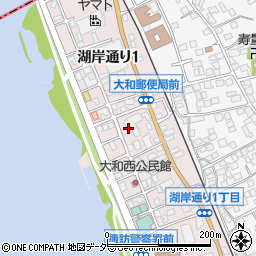 〒392-0027 長野県諏訪市湖岸通りの地図