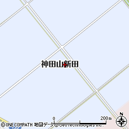 茨城県坂東市神田山新田周辺の地図