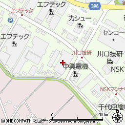 株式会社中村屋　埼玉工場周辺の地図
