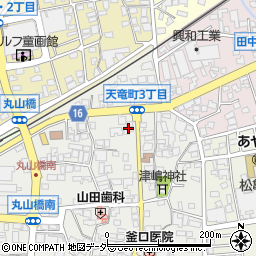 株式会社双葉レンタ・リース・岡谷周辺の地図