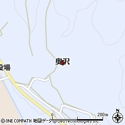 埼玉県秩父郡東秩父村奥沢周辺の地図