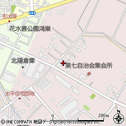 埼玉県鴻巣市上谷1646周辺の地図