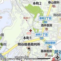 長野県岡谷市本町周辺の地図