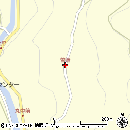 曽倉周辺の地図