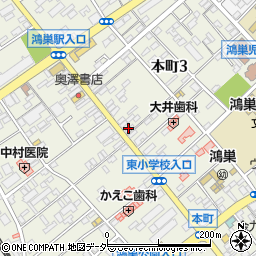 三木屋菓子店周辺の地図