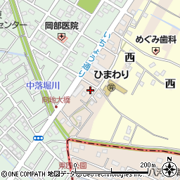 埼玉県久喜市西周辺の地図