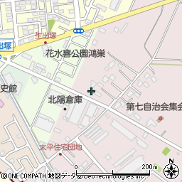 埼玉県鴻巣市上谷1635-1周辺の地図