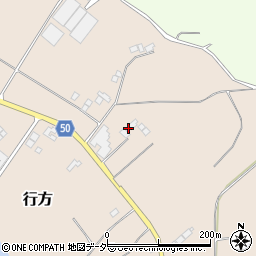 茨城県行方市行方2137周辺の地図