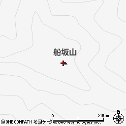 船坂山周辺の地図