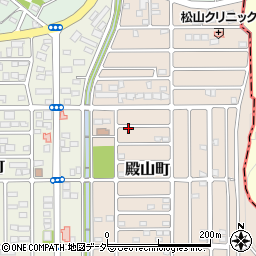 埼玉県東松山市殿山町周辺の地図