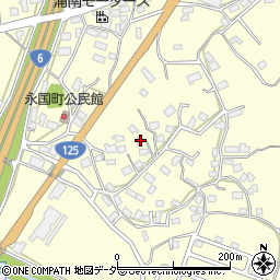 茨城県土浦市永国337周辺の地図