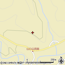 長野県南佐久郡北相木村山口周辺の地図