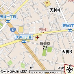 日産プリンス埼玉販売鴻巣店周辺の地図