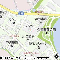 センコー株式会社久喜ＰＤセンター周辺の地図