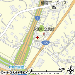 茨城県土浦市永国259-3周辺の地図
