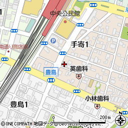 ガッツレンタカー福井駅前店周辺の地図