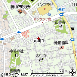 中村五市商店周辺の地図