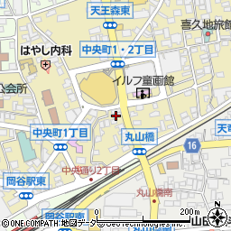 富士アイス岡谷店周辺の地図