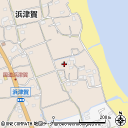 茨城県鹿嶋市浜津賀70周辺の地図