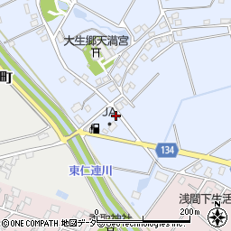 茨城県常総市大生郷町1188-1周辺の地図
