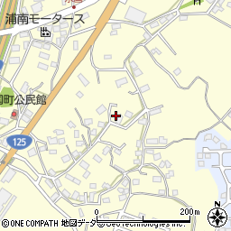 茨城県土浦市永国519-8周辺の地図