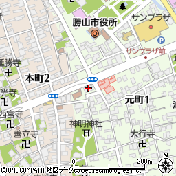 福邦銀行大野支店周辺の地図