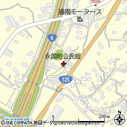 茨城県土浦市永国350周辺の地図