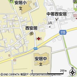 福井市安居公民館周辺の地図