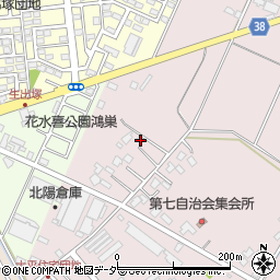 埼玉県鴻巣市上谷1626-1周辺の地図