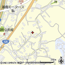茨城県土浦市永国519-7周辺の地図