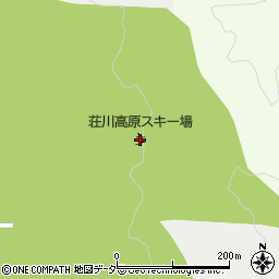 荘川高原スキー場周辺の地図
