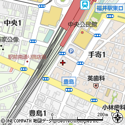 名工建設株式会社　福井営業所周辺の地図