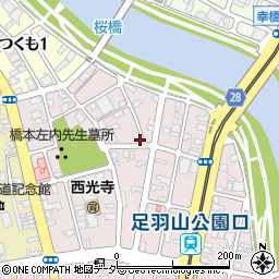福井県福井市左内町3-8周辺の地図