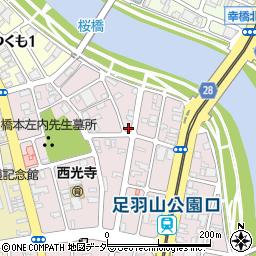 寺沢食料品店周辺の地図