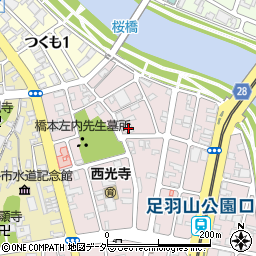 福井県福井市左内町3-14周辺の地図