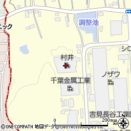 株式会社村井　中央研究所吉見工場周辺の地図