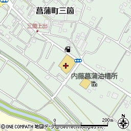 マミーマート菖蒲店周辺の地図