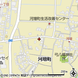 福井県福井市河増町28-15周辺の地図