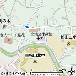埼玉県東松山市東平567周辺の地図