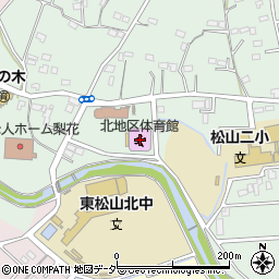 東松山市平野市民活動センター周辺の地図