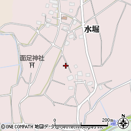 茨城県つくば市水堀243周辺の地図