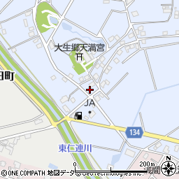 茨城県常総市大生郷町1241周辺の地図