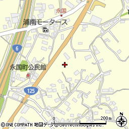 茨城県土浦市永国512周辺の地図