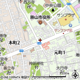 マリージョゼ　勝山店周辺の地図