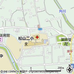 埼玉県東松山市東平853周辺の地図