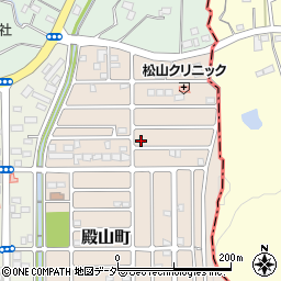 埼玉県東松山市殿山町25-3周辺の地図