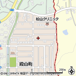埼玉県東松山市殿山町25-5周辺の地図