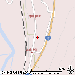 長野県塩尻市本山4999-1周辺の地図
