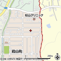 埼玉県東松山市殿山町25-8周辺の地図